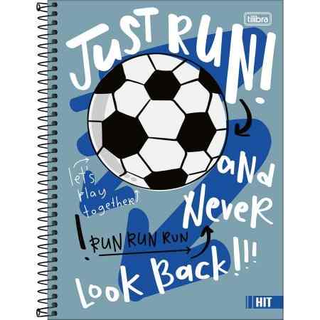 CADERNO 10X1 CAPA DURA HIT MASCULINO 
